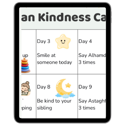 FREE Ramadan Kids Calendar (Digital Download)