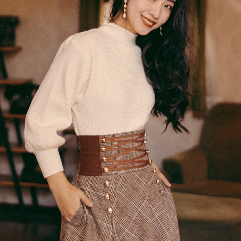 Long Sleeve Long Skirt Set