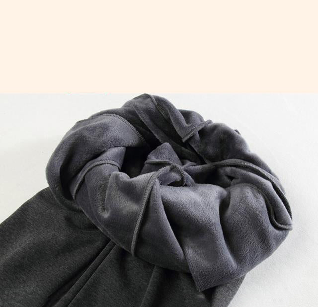 Fake Two-Piece Leggings Plus Velvet Padded Outer Skirt Pants