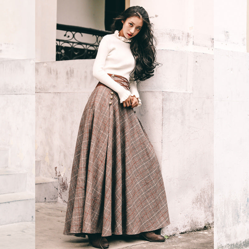 Long Sleeve Long Skirt Set