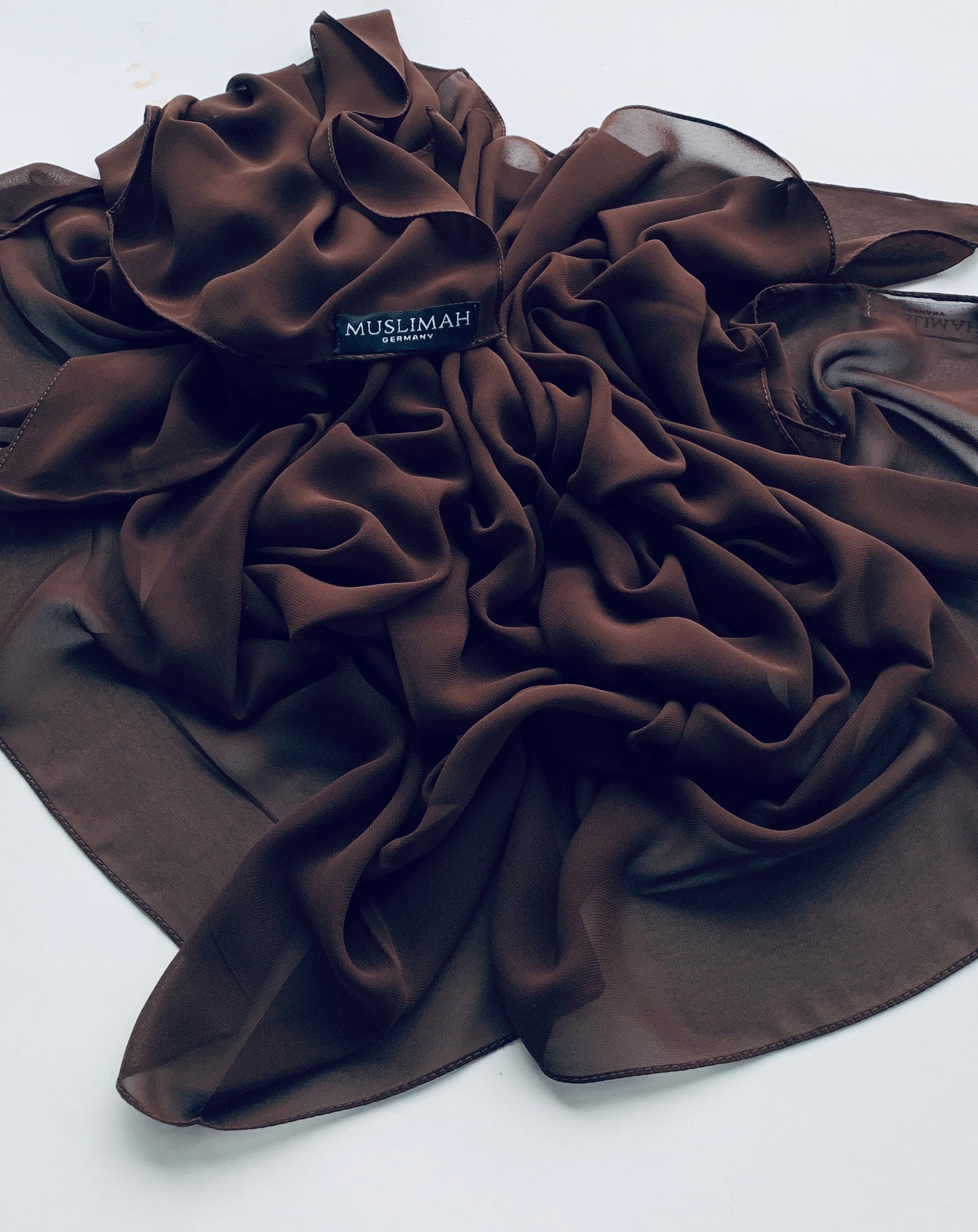 Brunette Premium Chiffon Hijab