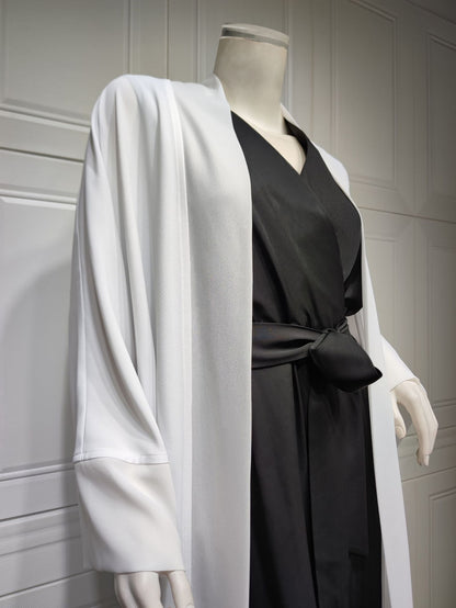 Cardigan Coat Chiffon Patchwork