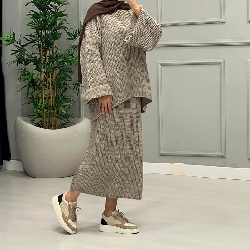 Fashion Sweater Casual Suit Women