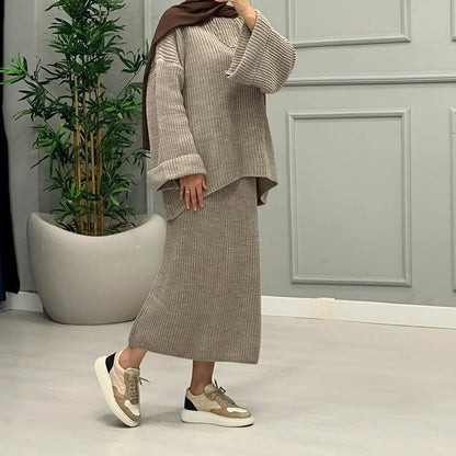 Fashion Sweater Casual Suit Women