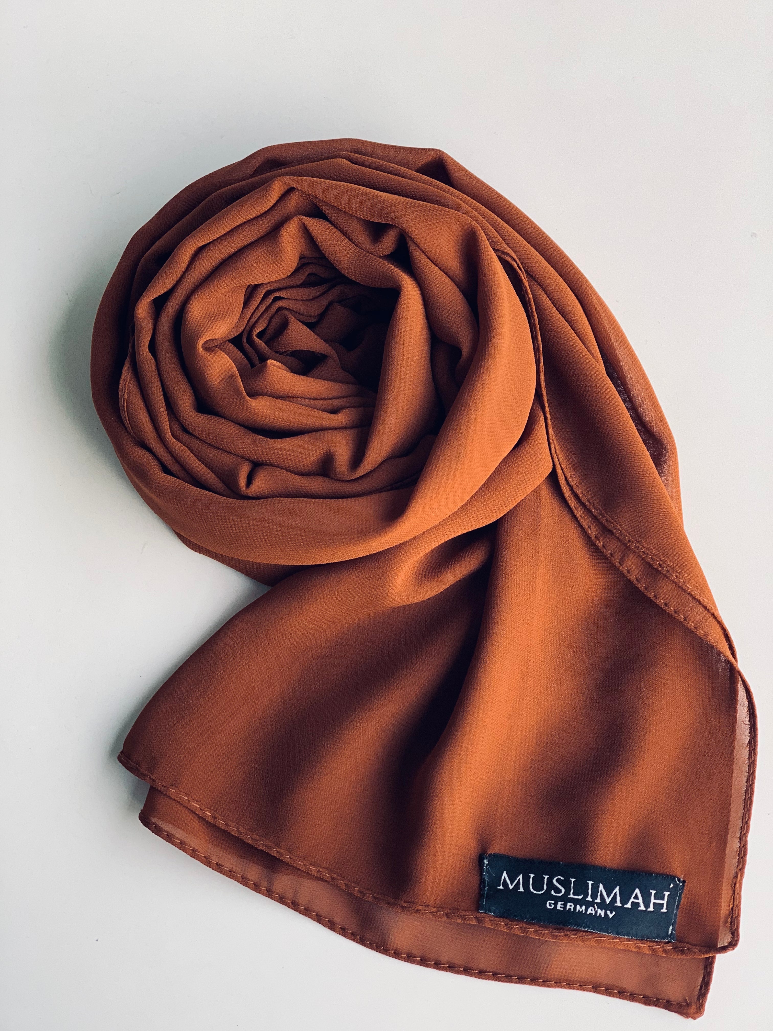 Golden Premium Chiffon Hijab