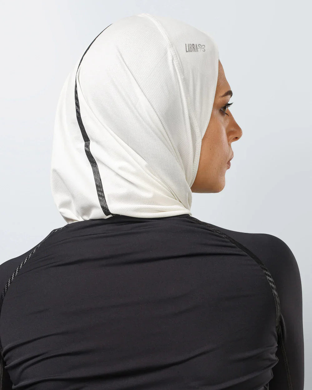 Sport Hijab Light - White