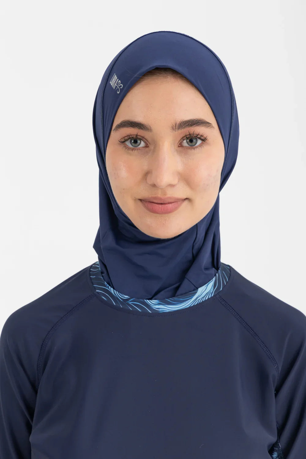 Ultra-Fit Swim Hijab - Navy