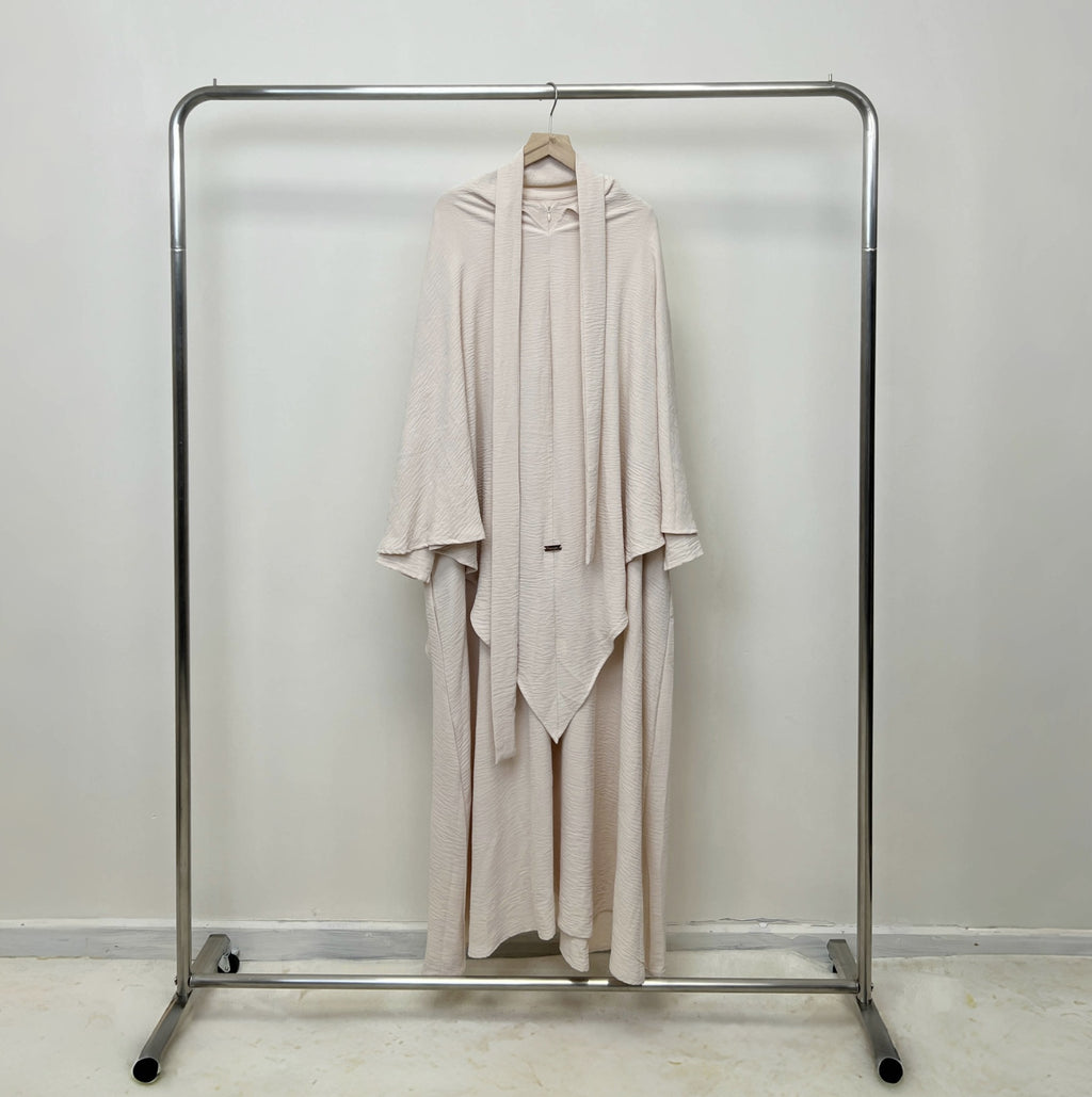 Two-piece Headscarf Suit Muslim Long Dress