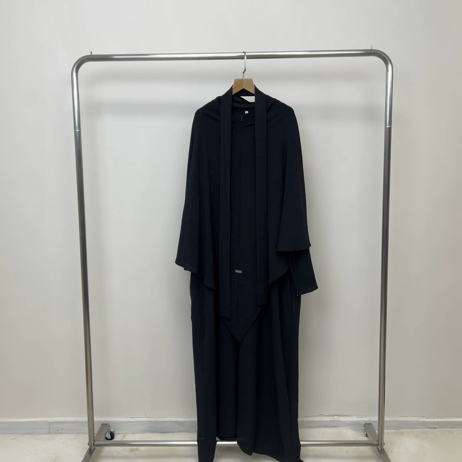 Two-piece Headscarf Suit Muslim Long Dress