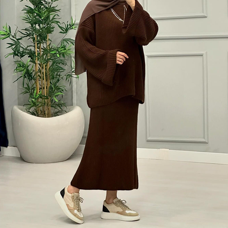 Fashion Sweater Casual Suit Women