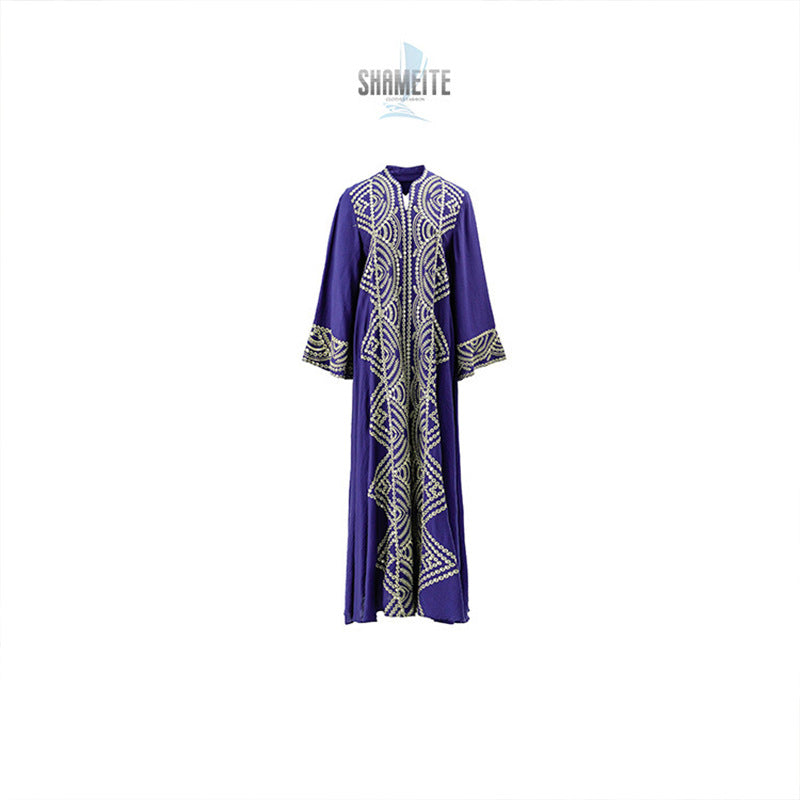 Muslim Women's Wear Robe Sequined Embroidery