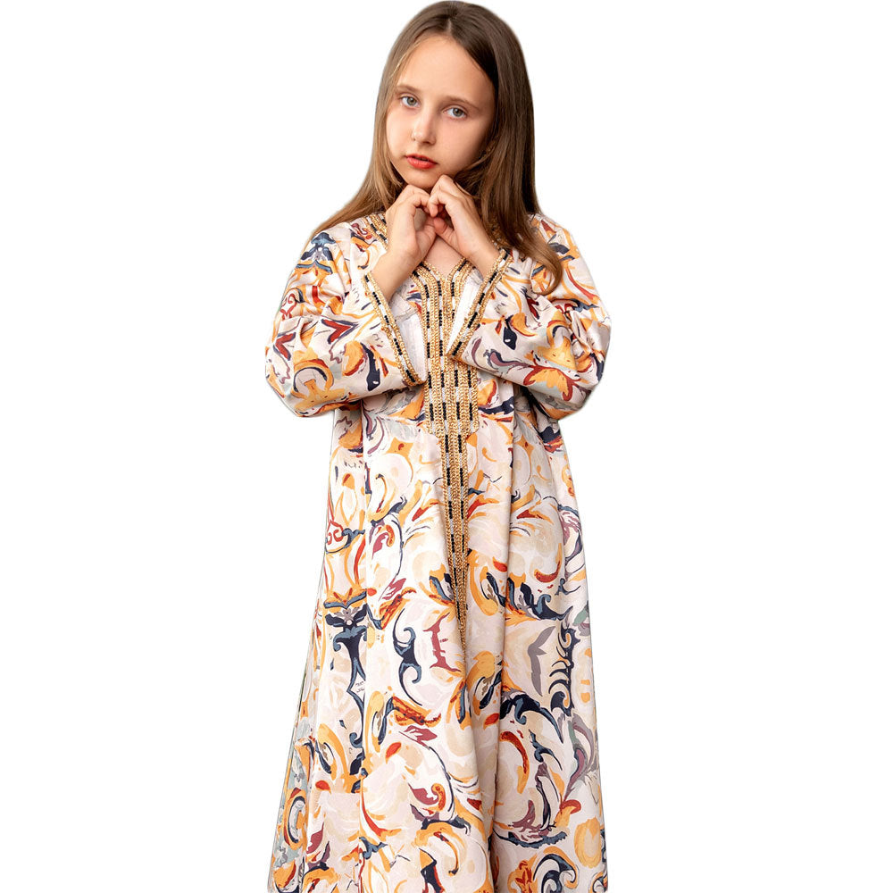 Girl abaya
